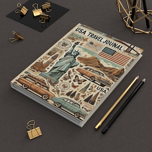 USA Travel Journal - Printable