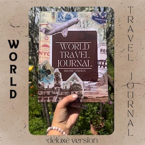 World Travel Journal (Deluxe-Version) - Hardcover-Version