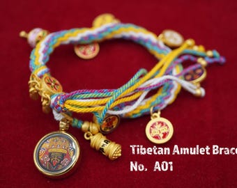 Braccialetto amuleto tibetano