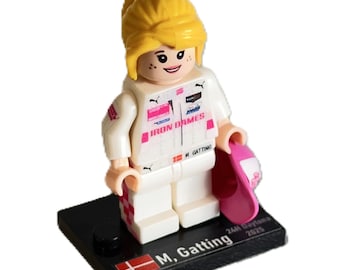 Custom Minifigure Michelle Gatting Iron Dames Team 24h Daytona 2025