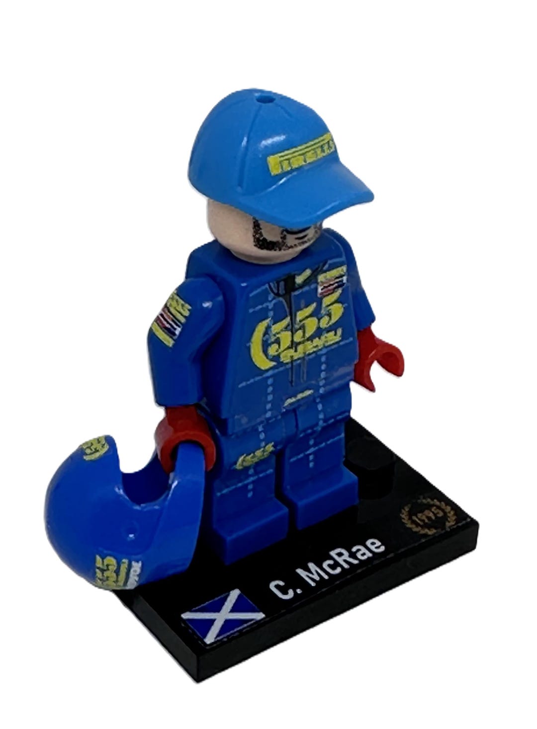 Lego Rally Driver LEGO Rally Legends Minifigure – Colin Mcrae 1995 Season - Etsy