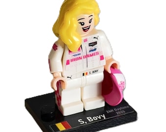 Custom Minifigure Sara Bovy Iron Dames Team 24h Daytona 2025