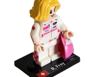 Custom Minifigure Rahel Frey Iron Dames Team 24h Daytona 2025