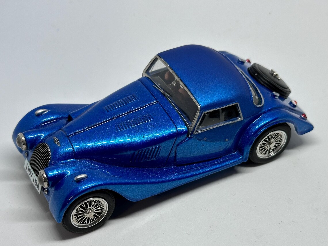 1/32 Morgan Plus Four Classic Slot Scalextric Resin Car Complete RTR ...