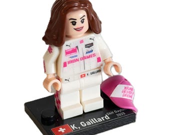 Custom Minifigure Karen Gaillard Iron Dames Team 24h Daytona 2025