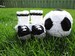 Baby soccer booties and soccer ball hat World Cup 