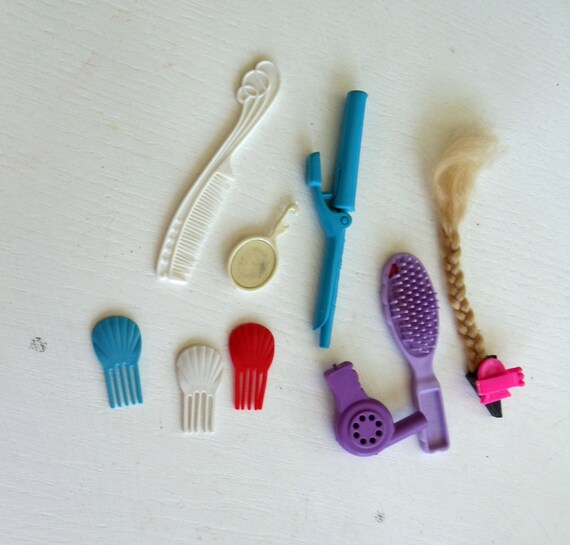 Barbie Hair Care Items 1980s Etsy