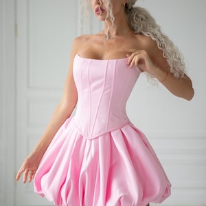 corset formal dress with sleeves Strapless Long Prom Beaded Size:Us 16 20241018a Tossy Black Backless Slim