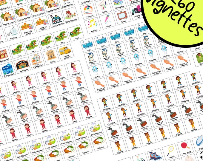 Sold Routine Chart 260 Printable Routine Stickers for Weekly Planner | Sold Without Weekly ...