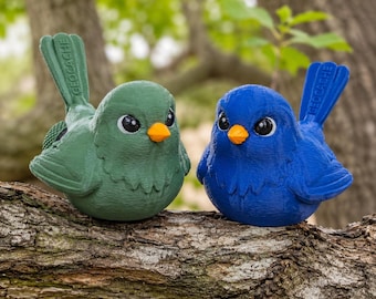 Bird Geocache Container – 3D Printed |  Weatherproof PETG | Realistic Nature Cache with Gasket | Creative Geocaching