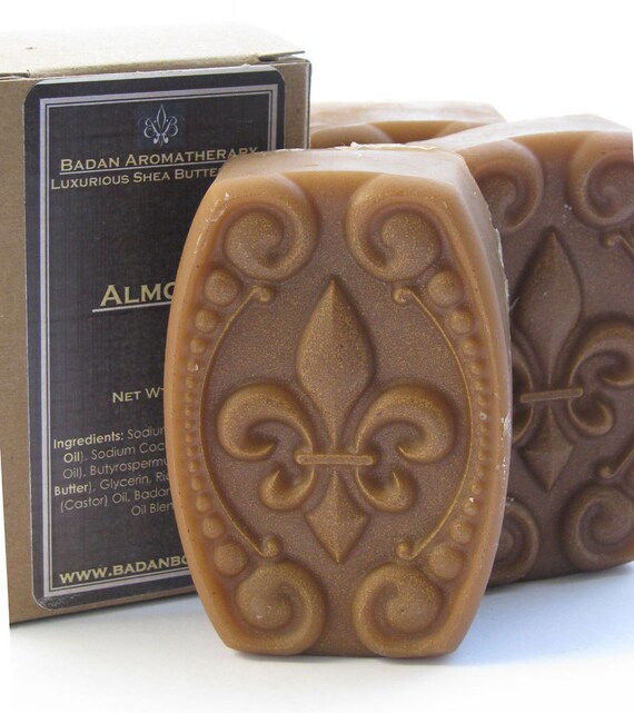 Items similar to Handmade Almond Soap Organic Shea Butter & Almond Oil