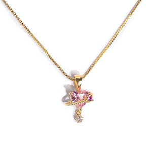Heart Necklace, Gold Heart Necklace, Gifts for Her, Dainty Necklace, Heart Pendant, Gifts for Girlfriend, Women Jewelry, Gold Necklace
