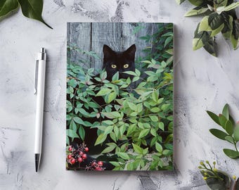 Cuaderno Kawaii de Gatos: Diario de tapa dura para amantes de los gatos