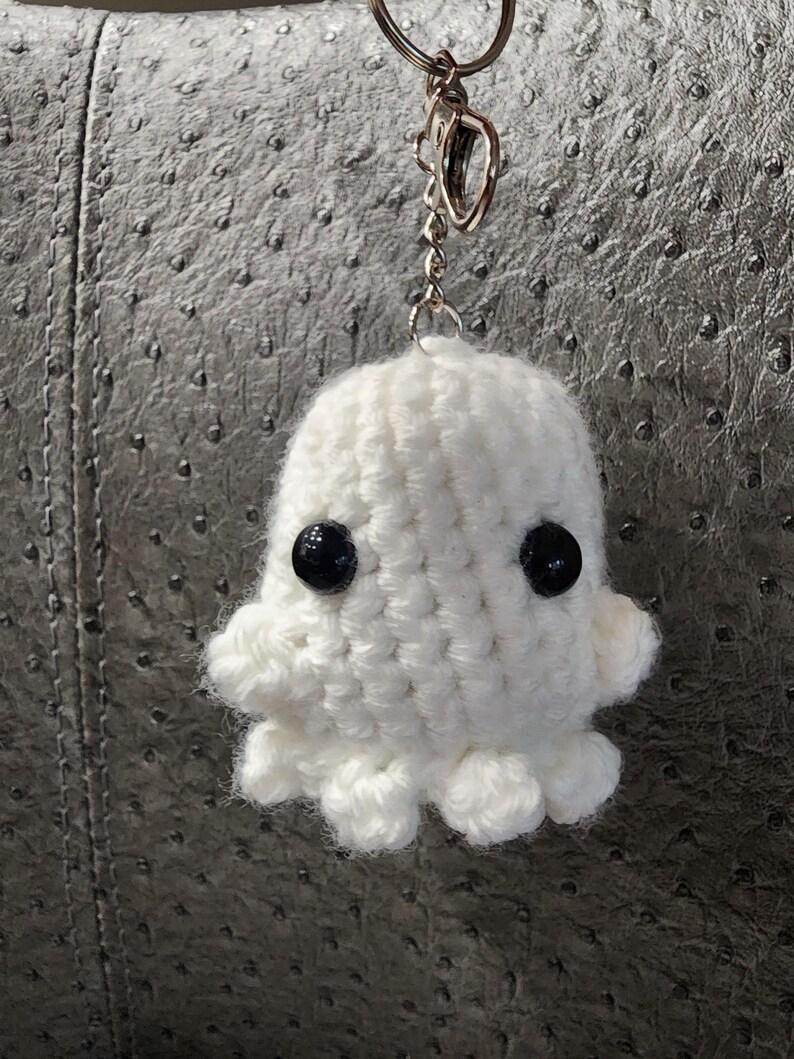 Ghost Keychain Etsy