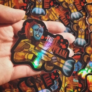 Tauny Mont'kana W40K holografische sticker