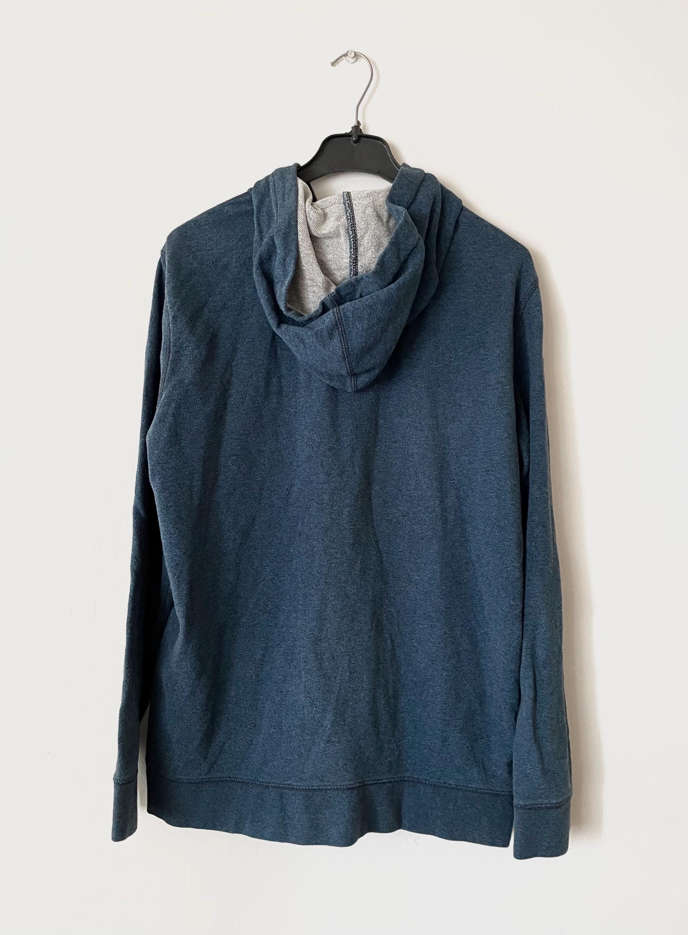 Oakley Blue Zip up Hoodie - Etsy