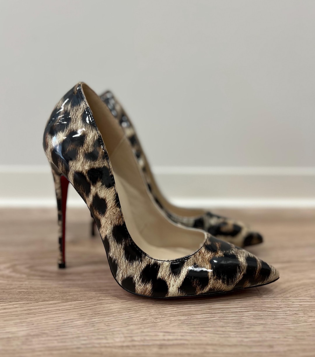 Buy Christian Louboutin so Kate 120 Leopard Pumps Online in India