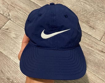 Gorra Nike de nailon vintage Y2K