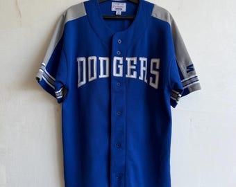Vintage 90s MLB Starter Los Angeles Dodgers Blue Baseball Jersey