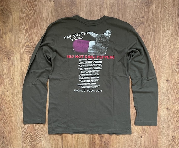 Red Hot Chili Peppers T-Shirt RHCP I'm With You Tour 2011