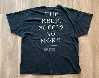 Vintage Iced Earth the Relic Sleeps No More T-shirt Tee - Etsy