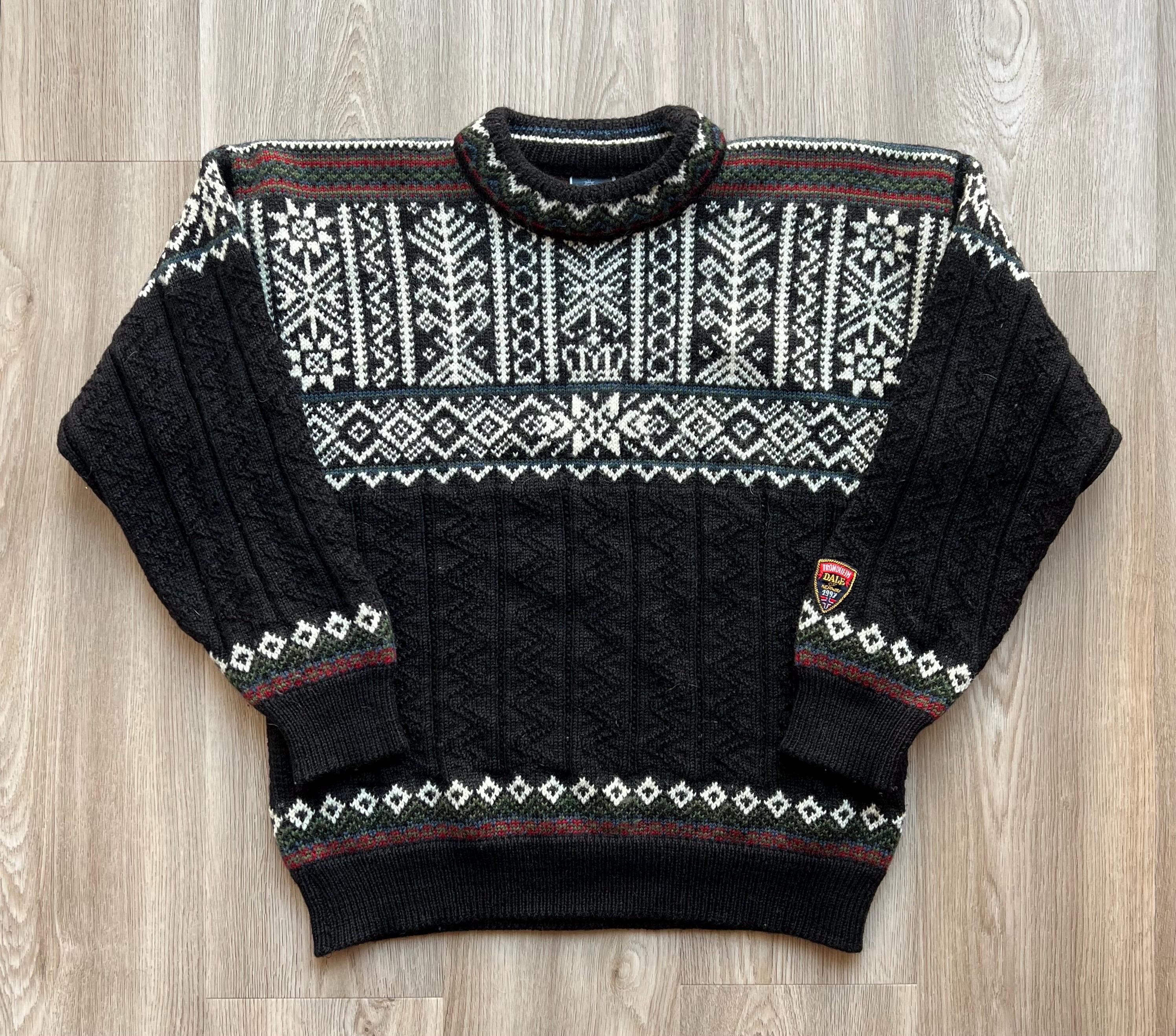 Vintage Dale Of Norway WoolカーディガンS Vintage 90s Dale of Norway Wool Sweater Cardigan XSmall