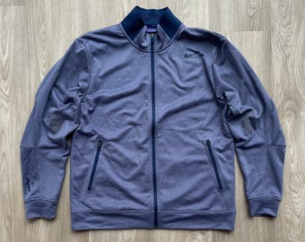 【未使用】NIKE RFジャケット 2010全米 フェデラー【グレーSサイズ】 未使用】NIKE RFジャケット 2010全米 フェデラー【グレーSサイズ