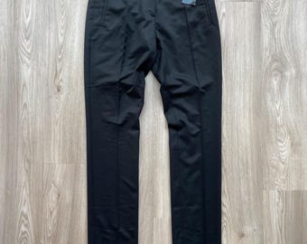 Givenchy Uniformes Classic Black Pants Dress Trousers
