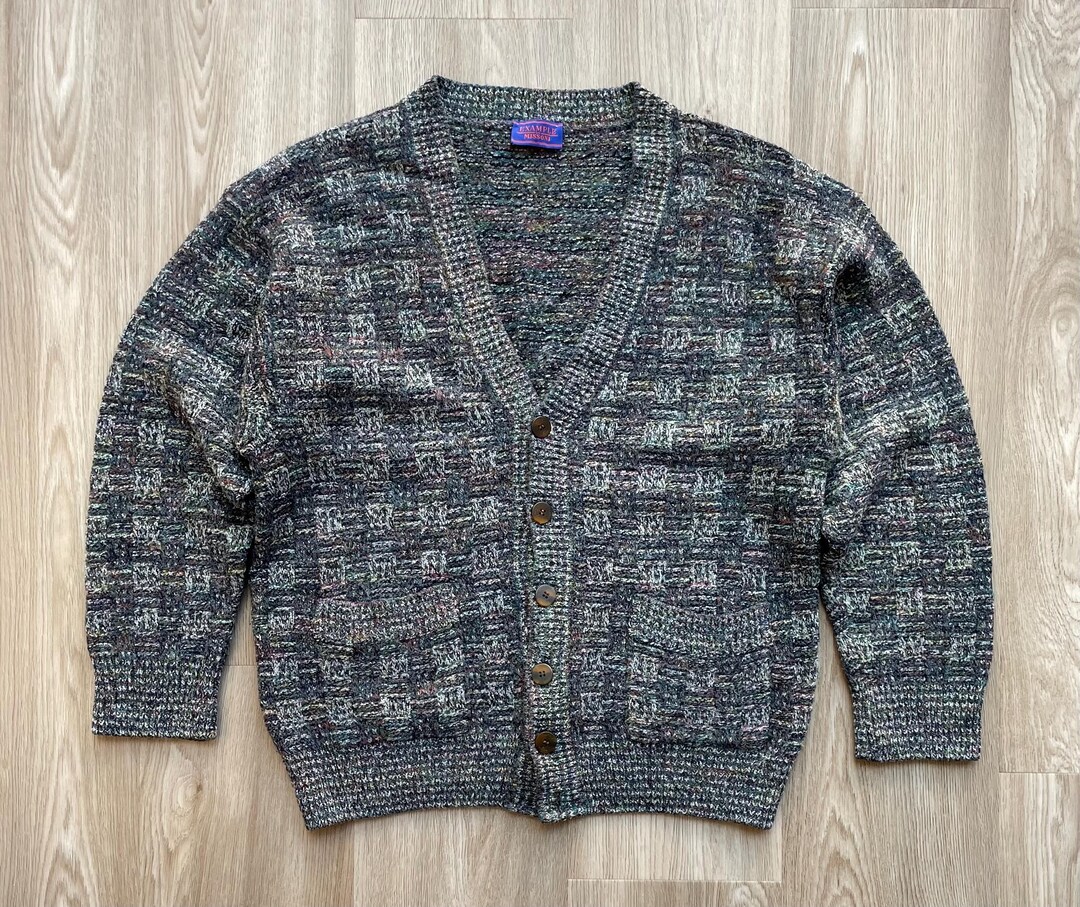 Vintage Missoni Knit Cardigan Sweater - Etsy
