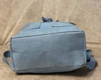 Jean Paul Gaultier Denim Backpack Bag - Etsy