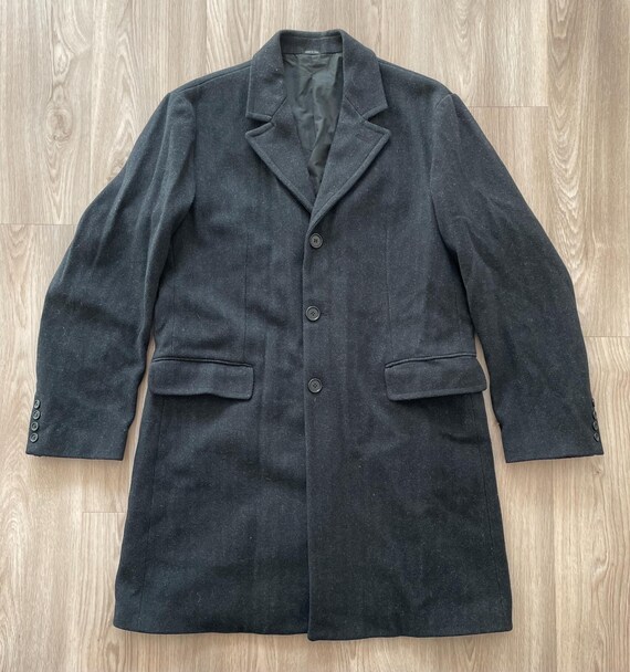 ジャケット・アウター CP COMPANY wool coat 90s made in italy Vintage C.P. Company Wool Grey Coat - Etsy Canada