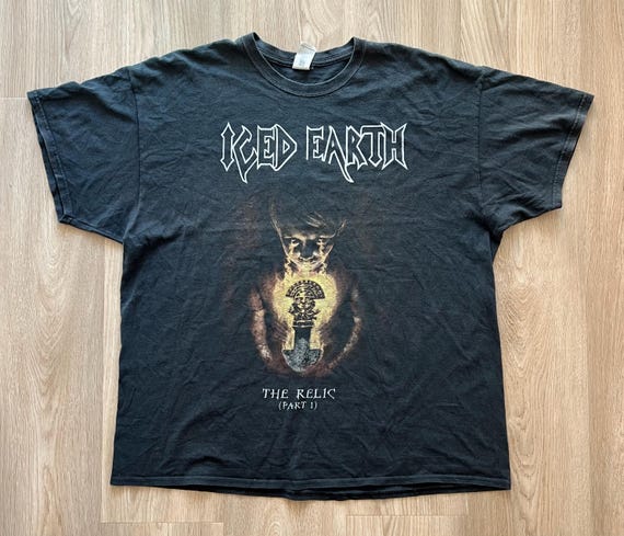 Vintage Iced Earth the Relic Sleeps No More T-shirt Tee - Etsy