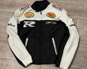 Hunter Class Vintage Heavy Motorcycle Racing Armoured Paded Jacket