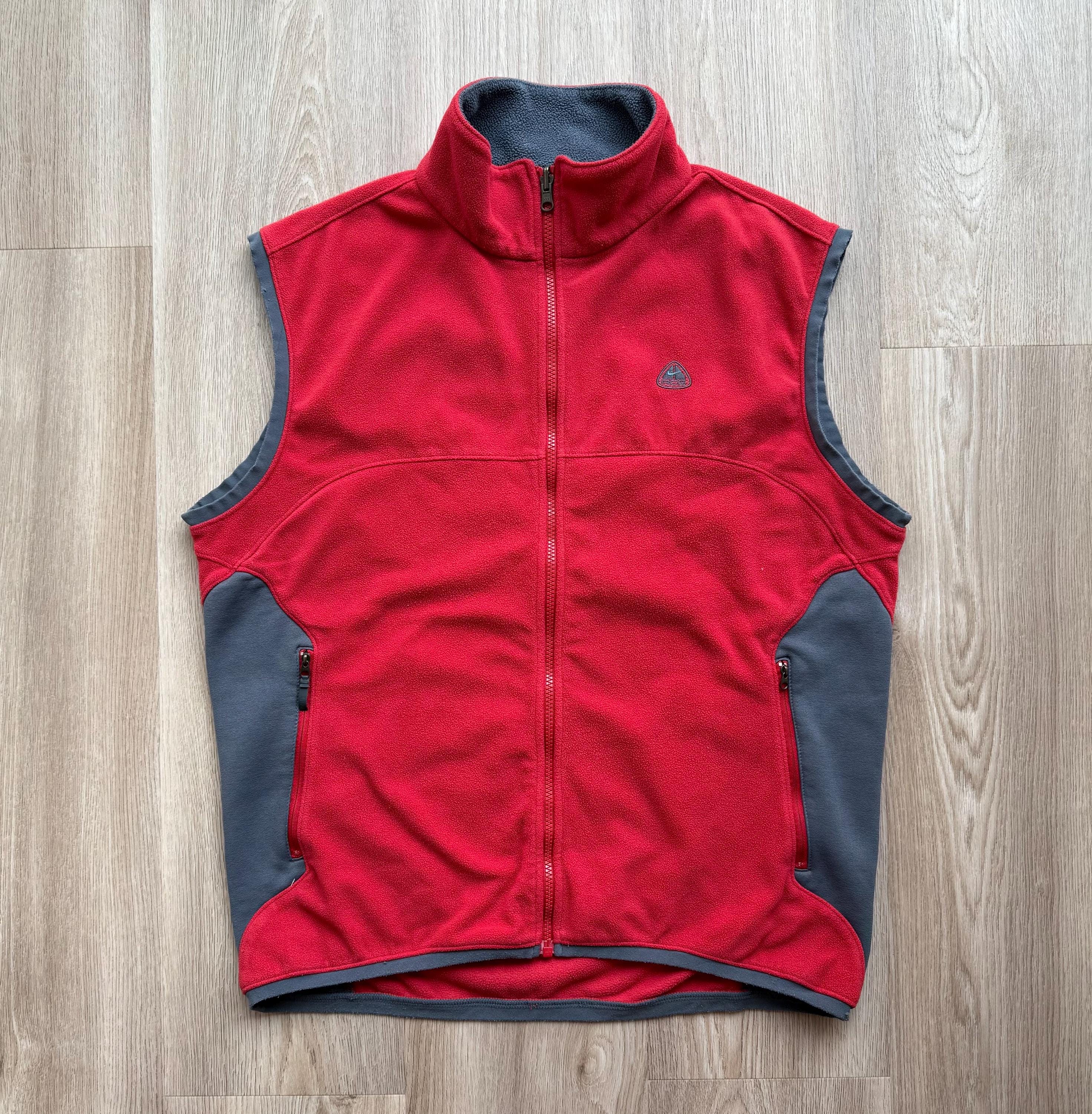 Veste polaire Nike Acg rouge Therma Fit