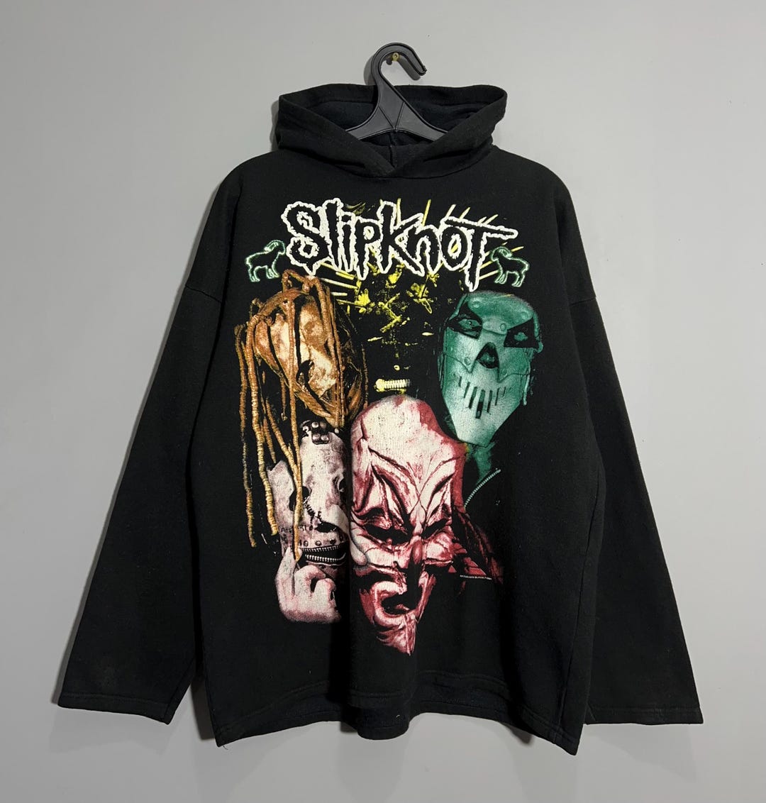 Vintage 2001 Slipknot Black Hoodie
