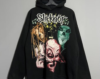 2001 Xl Slipknot Hoodie,2001 Slipknot IOWA Hoodie,y2k Slipknot