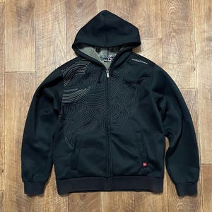 Quiksilver ジップ フード ジャケット ビンテージ スケート サーフ Quiksilver ジップ フード ジャケット ビンテージ スケート サーフ