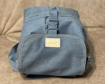 Jean Paul Gaultier Denim Backpack Bag - Etsy