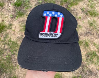 Dsquared2 D Logo Black Baseball Cap