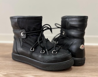 Botas Moncler Fanny Après Ski Snow Moon negras