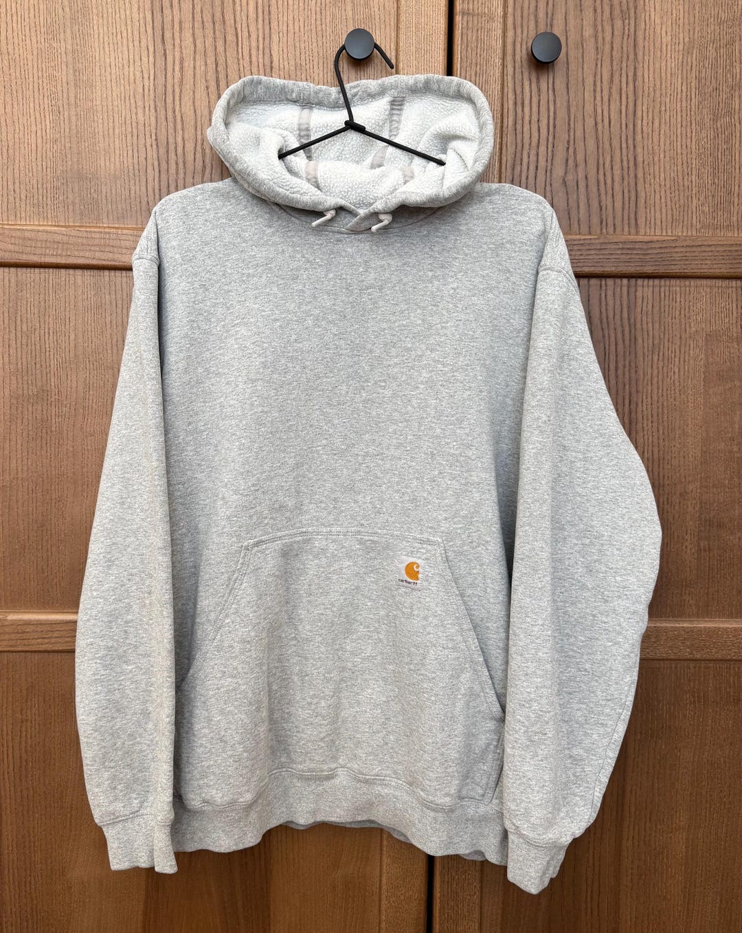 carhartt vintage hoodie ビンテージ　フード Vintage Carhartt Original Fit Gray Hoodie Made in Mexico Mens Size