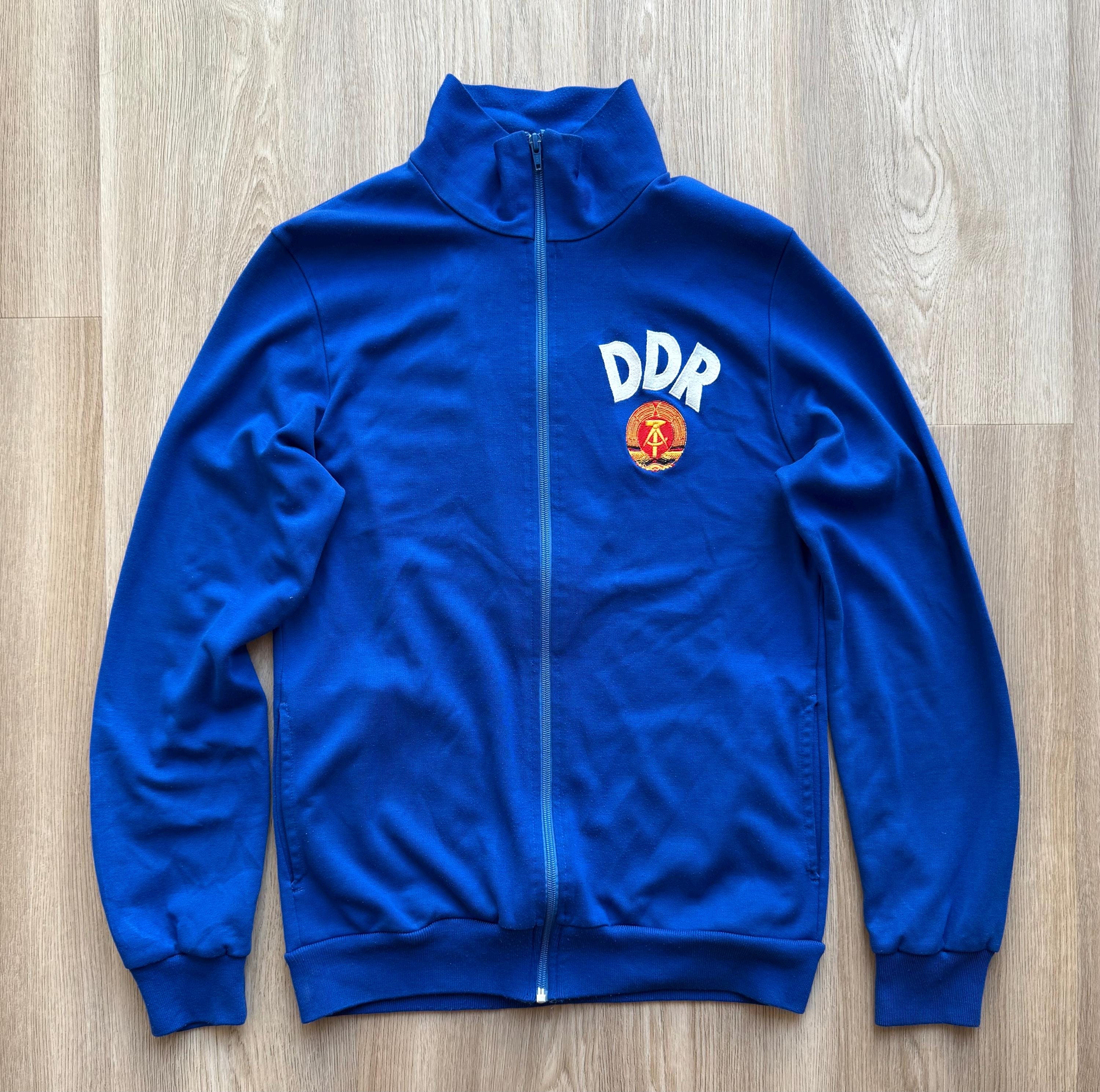 Ddr Trainingsjacke 80er Herren Trainingsjacke Retro Oldschool