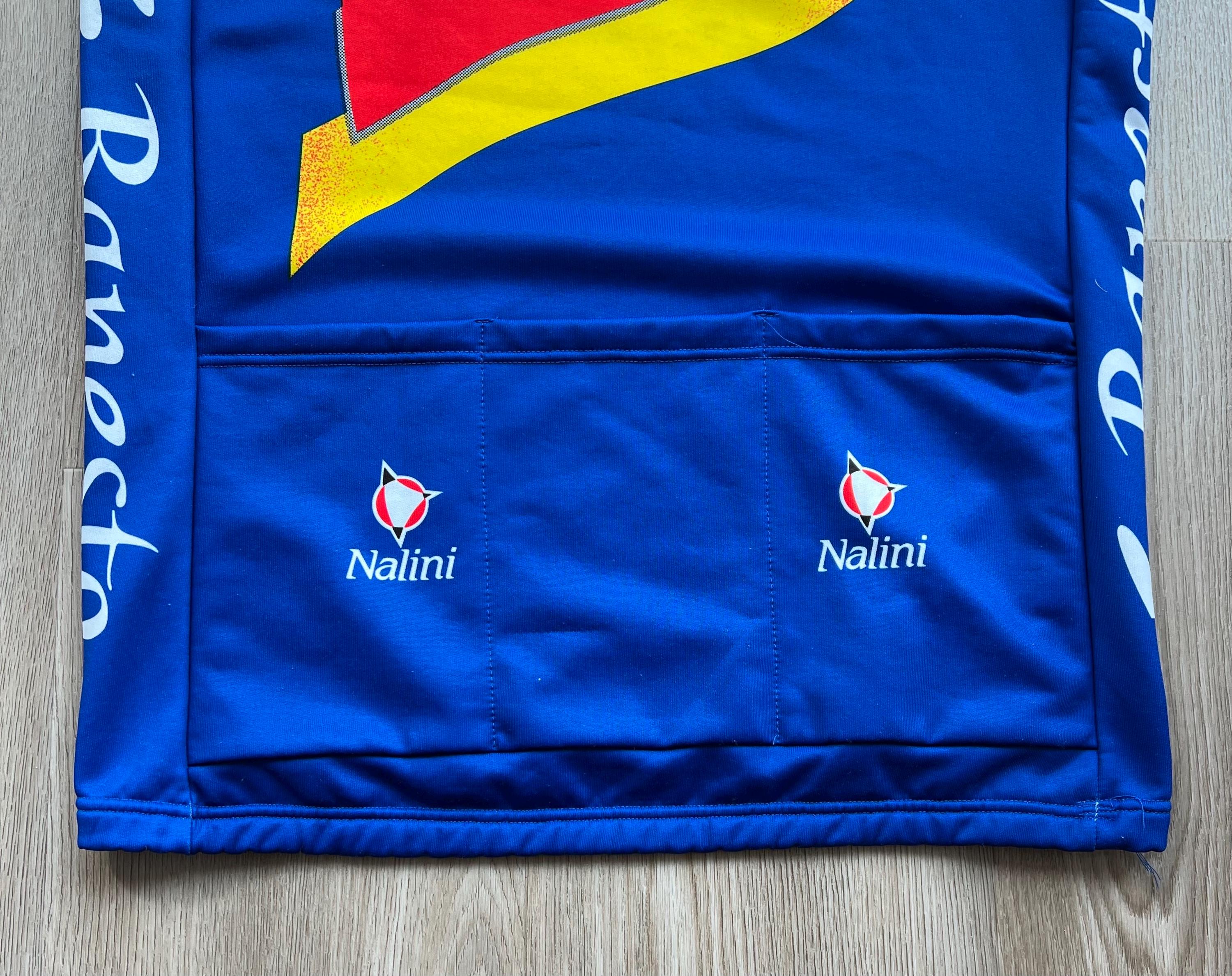 Maillot cyclisme vintage Banesto Campagnolo Nalini