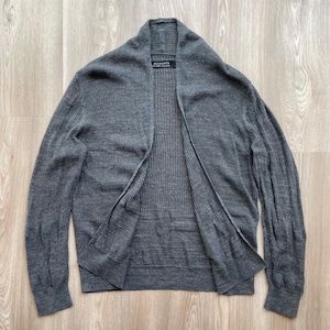 AllSaints Dyle Cotton Oversized Marrin Open Mesh Cardigan