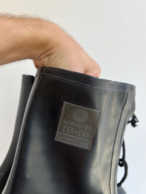 経典 Vintage 1980s Combat Waterproof Boots - Etsy Canada 靴