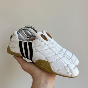 adidas gazelle silver green womens 1940s Military Sneakers main image 0