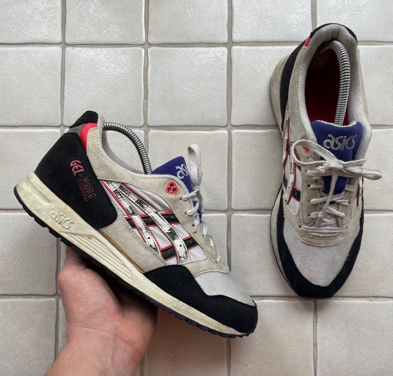 Vintage 80s Asics Gel-saga Sneakers - Etsy