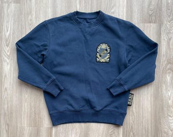 Versace Jeans Couture Navy Blue Logo Sweatshirt