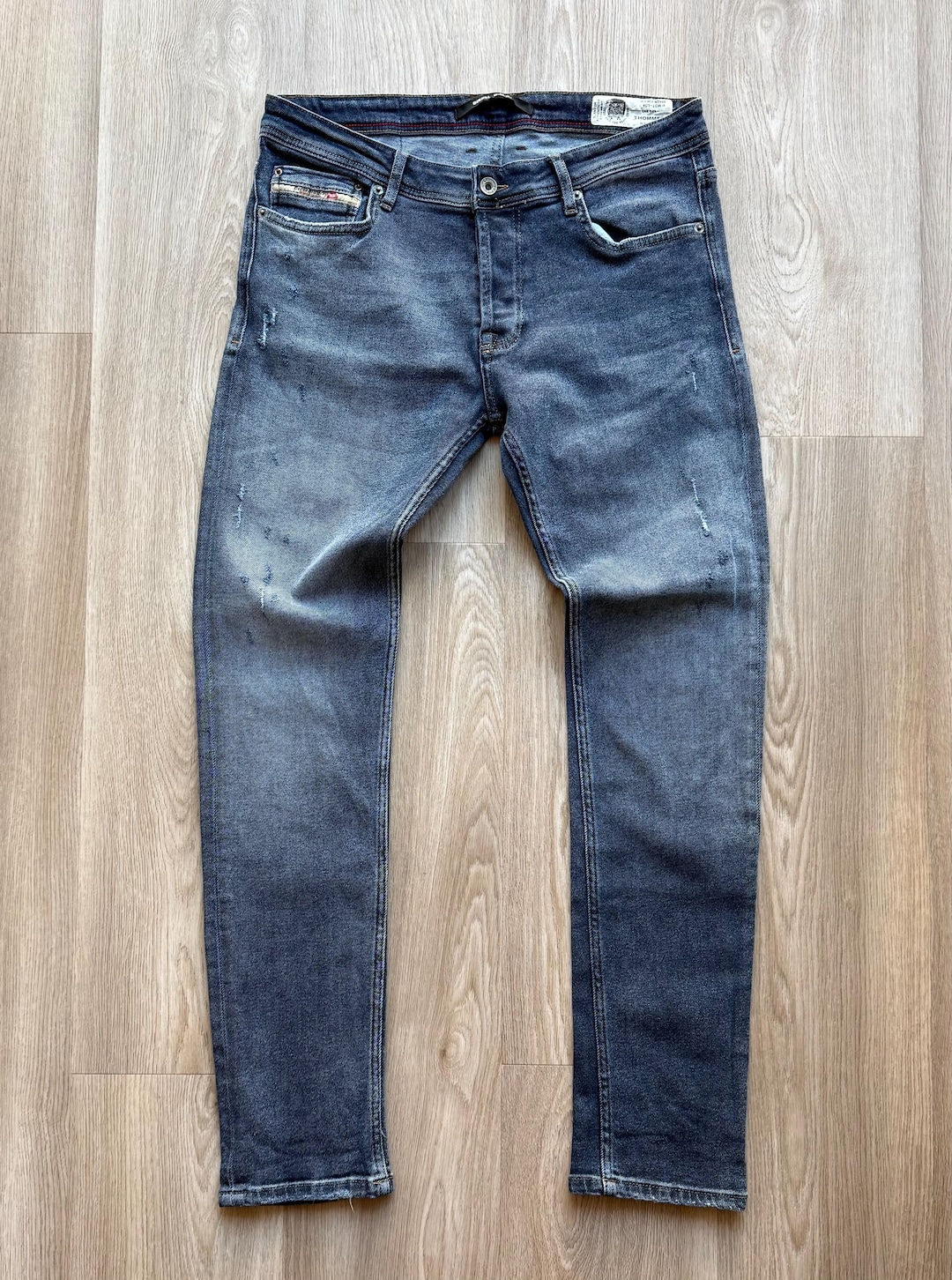 Diesel DNA Thommer Slim Skiinny Jeans - Etsy