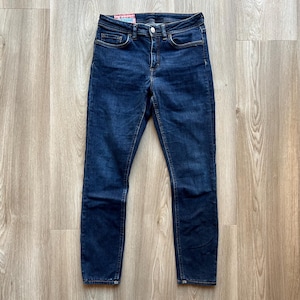 Acne Studios Blue Skinny Jeans Denim Pants